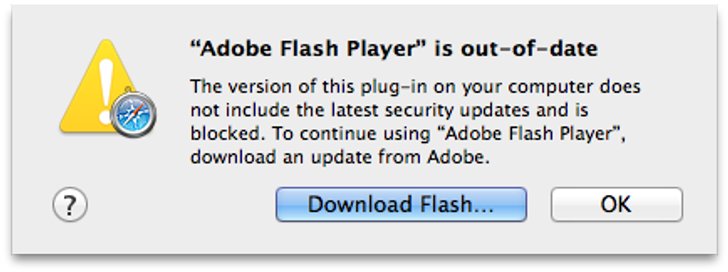 flash player update mac os x 10.8.5 download